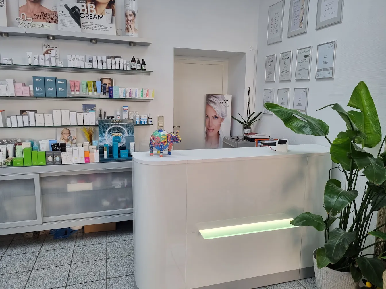 Empfangstheke von Beauty Accent Kosmetik
