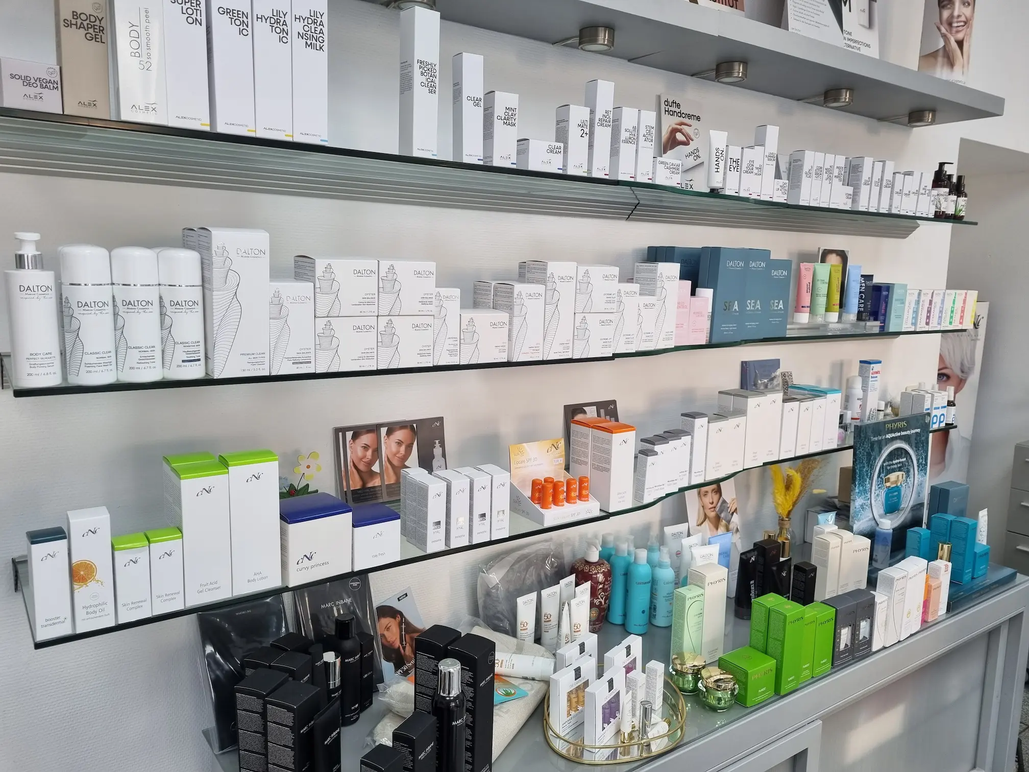 Produkte und Pflegekonzepte im Beauty Accent Kosmetikinstitut