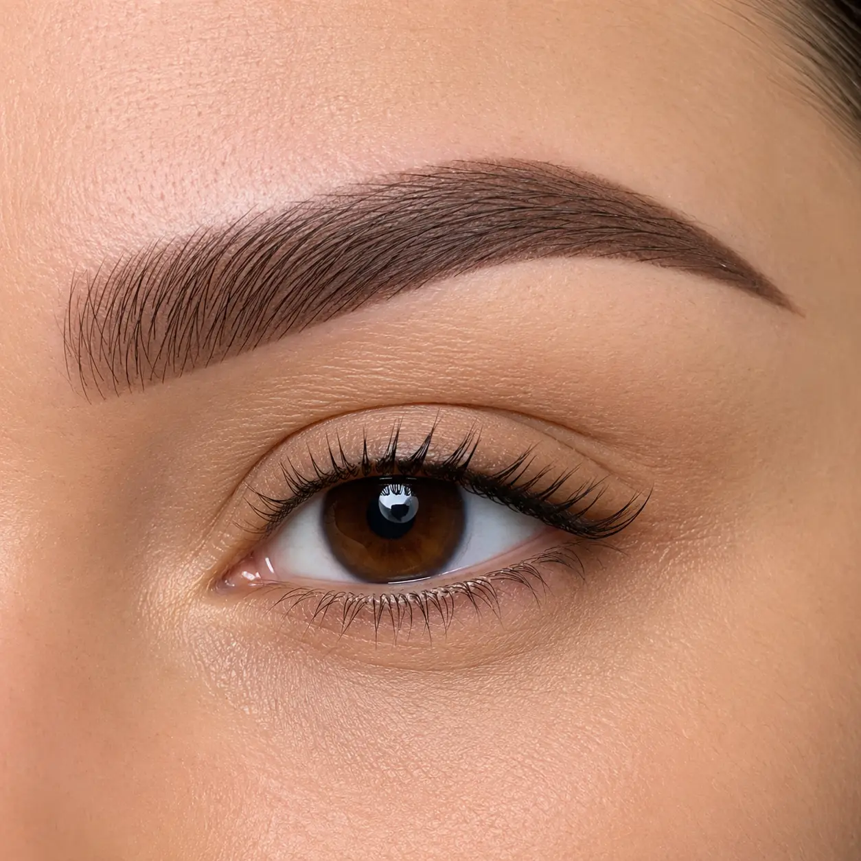 Combo Brows als Showcard für Permanent Make-up Augenbrauen