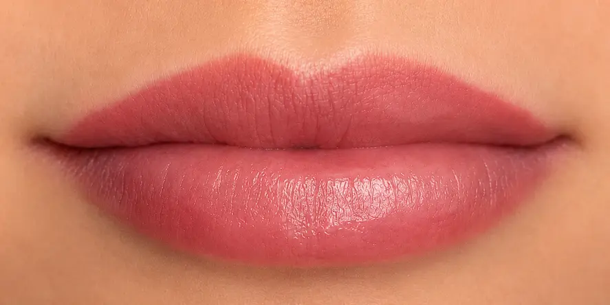Permanent Make-up Lippen nach der Behandlung